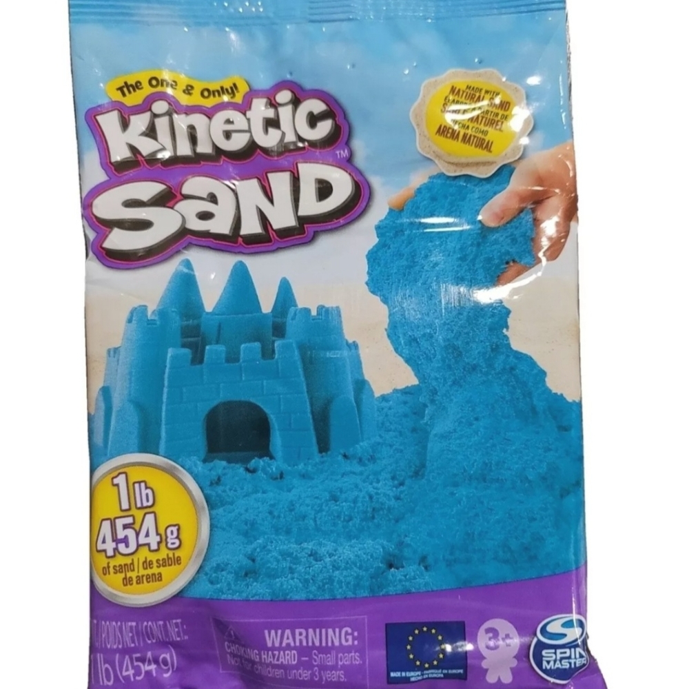Kinetic Sand 1lb Blue Bag